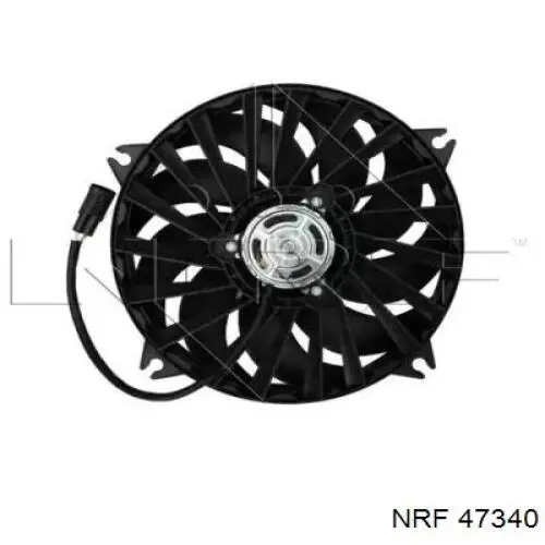 Wentylator elektryczny układu chłodzenia kompletny (silnik+wirnik) NRF 47340 cena, od 71,51 USD