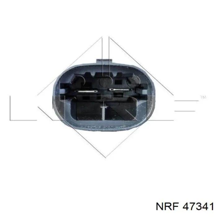 Do koszyka 47341 NRF Wentylator elektryczny układu chłodzenia, kompletny (silnik+wirnik) lewy