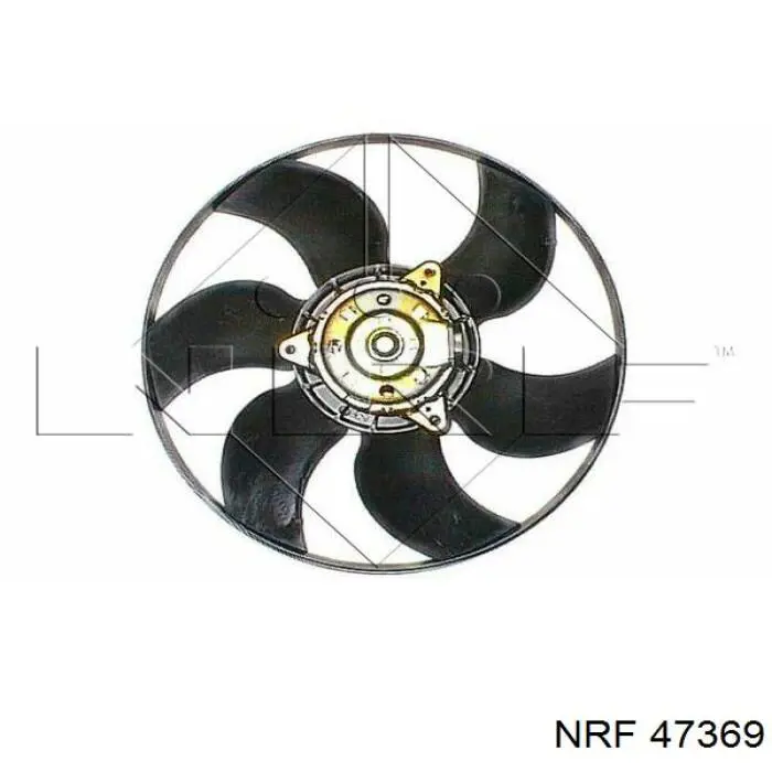 Wentylator elektryczny układu chłodzenia kompletny (silnik+wirnik) NRF 47369 cena, od 49,37 USD
