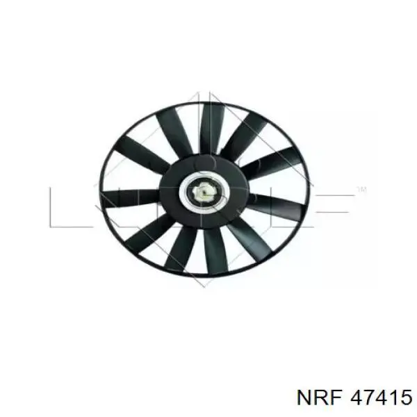 Do koszyka 357959455K VAG Wentylator elektryczny układu chłodzenia kompletny (silnik+wirnik)