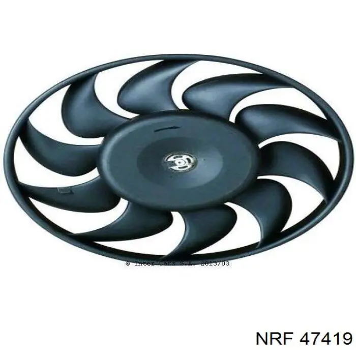 Wentylator elektryczny układu chłodzenia kompletny (silnik+wirnik) NRF 47419 cena, od 90,64 USD
