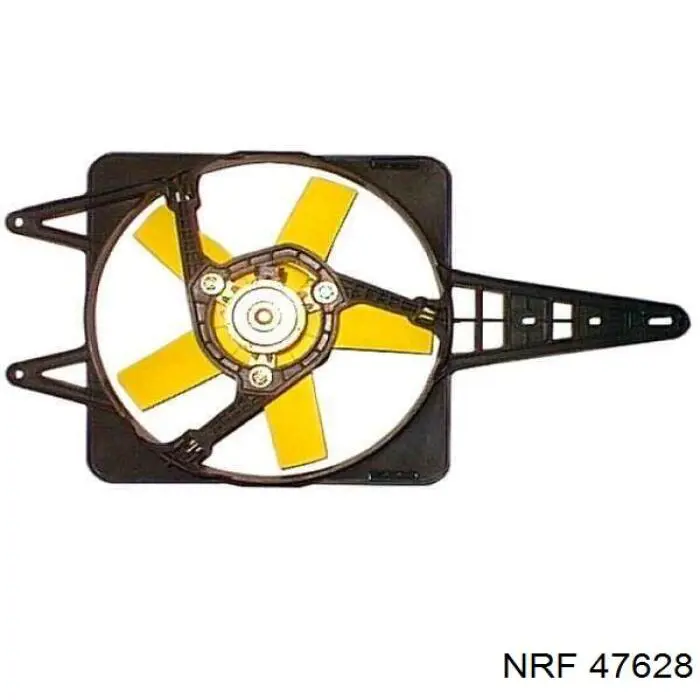 Wentylator elektryczny układu chłodzenia kompletny (silnik+wirnik) NRF 47628 cena, od 68,43 USD