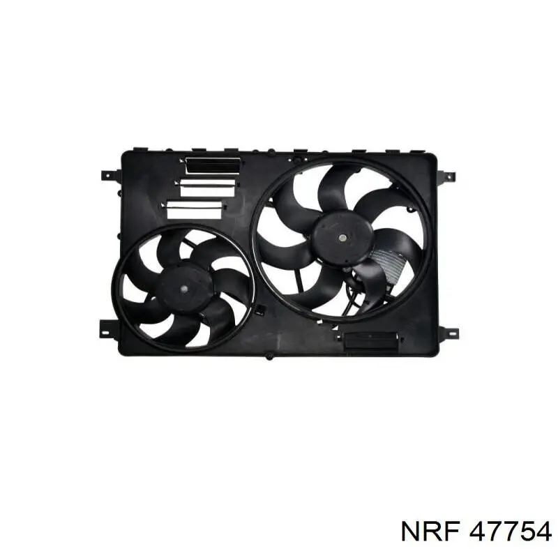 Dyfuzor chłodnicy, w komplecie z silnikiem i wirnikiem NRF 47754 cena, od 233,25 USD
