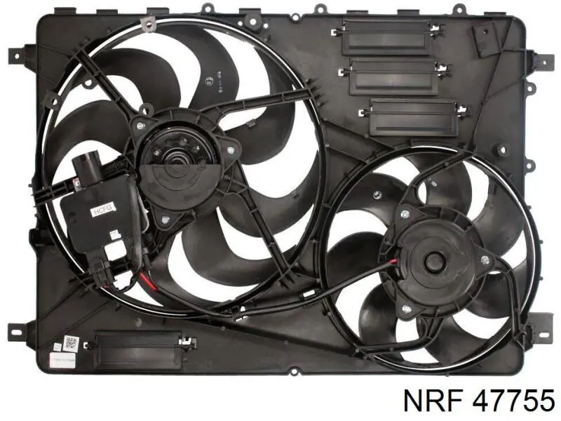 Dyfuzor chłodnicy, w komplecie z silnikiem i wirnikiem NRF 47755 cena, od 329,09 USD