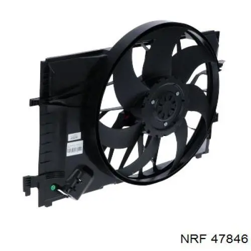 Dyfuzor chłodnicy, w komplecie z silnikiem i wirnikiem Mercedes A2035400788 cena, od 218,50 USD