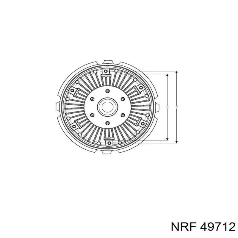 Sprzęgło wiskotyczne wentylatora chłodzenia Land Rover ERR2266 cena, od 94,35 USD