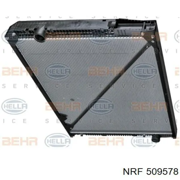 Do koszyka A9425001203 Mercedes Chłodnica silnika