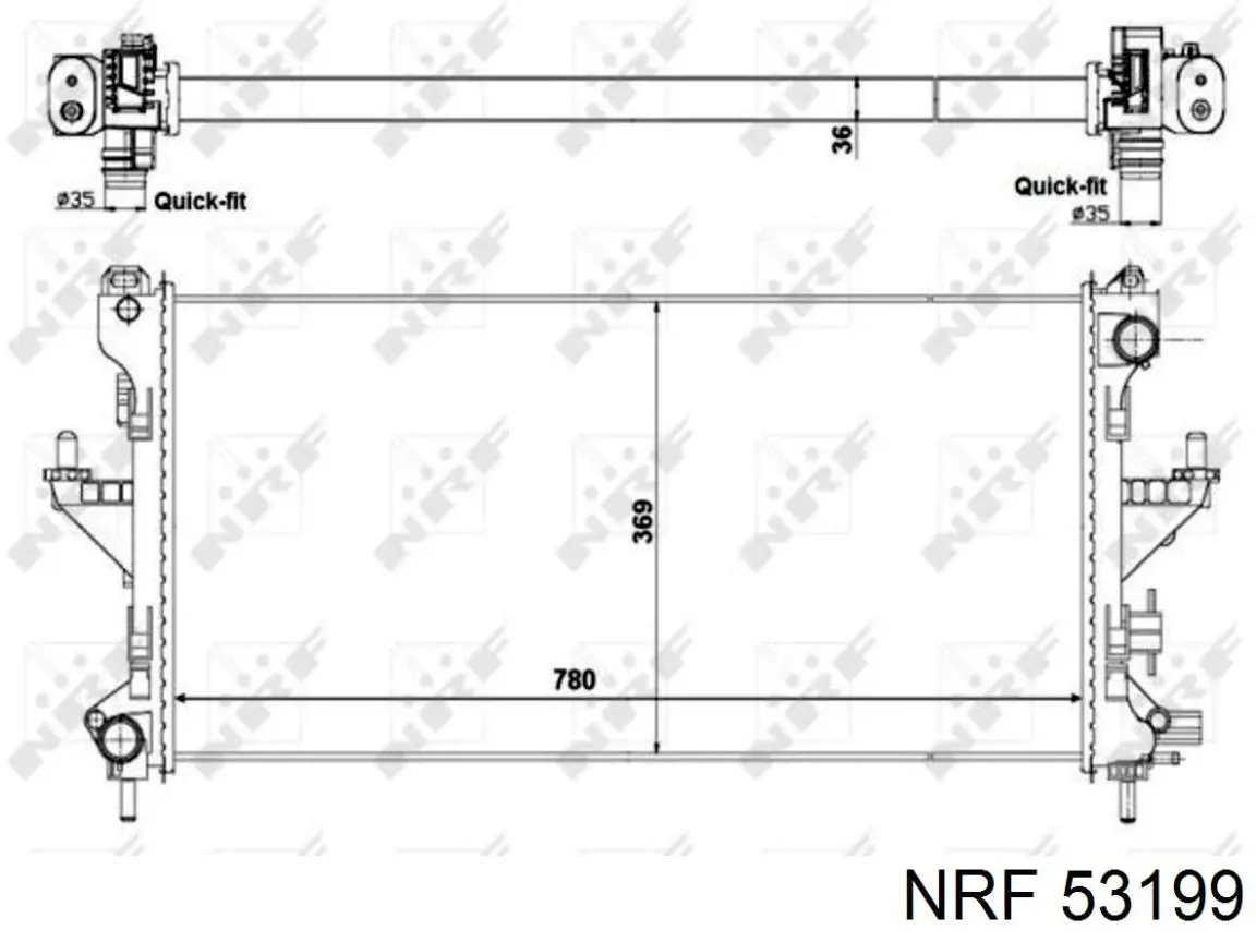 Chłodnica silnika Fiat/Alfa/Lancia 1362917080 cena, od 131,22 USD