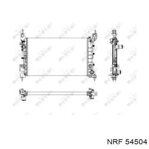 Chłodnica silnika Fiat/Alfa/Lancia 51784706 cena, od 83,92 USD