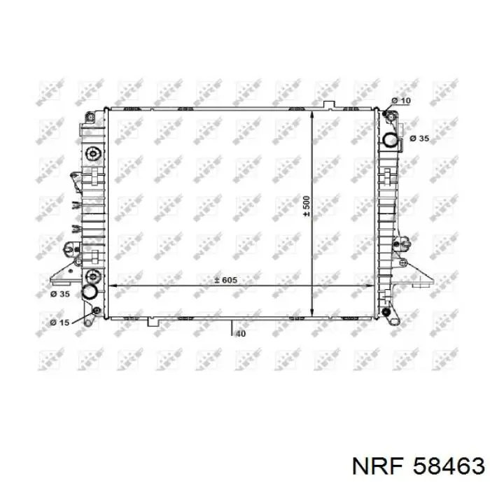 Chłodnica silnika Land Rover LR021778 cena, od 142,36 USD