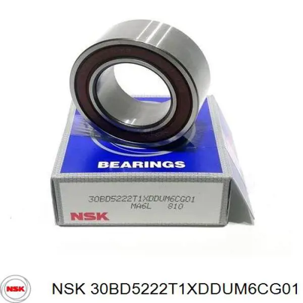 Łożysko sprzęgła sprężarki klimatyzacji KTT01305222 Thermotec