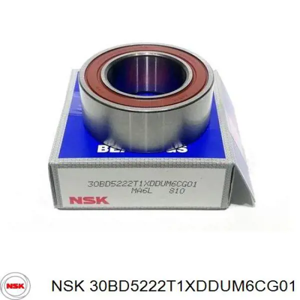 Łożysko sprzęgła sprężarki klimatyzacji NSK 30BD5222T1XDDUM6CG01 cena, od 19,50 USD