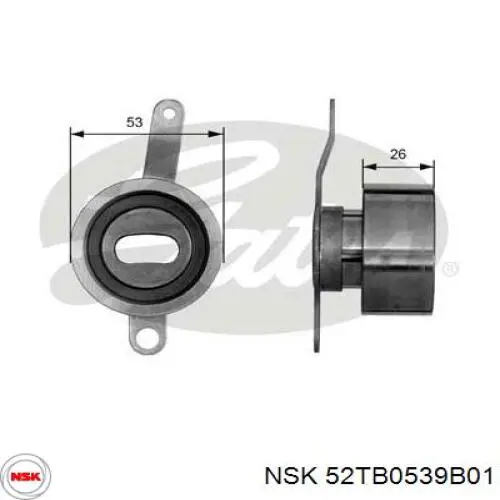 Do koszyka 52TB0539B01 NSK Rolka napinacza paska rozrządu