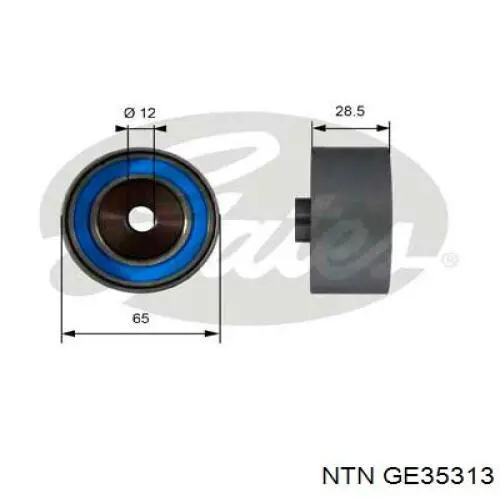 GE353.13 NTN rolka prowadząca kierunkowa paska rozrządu