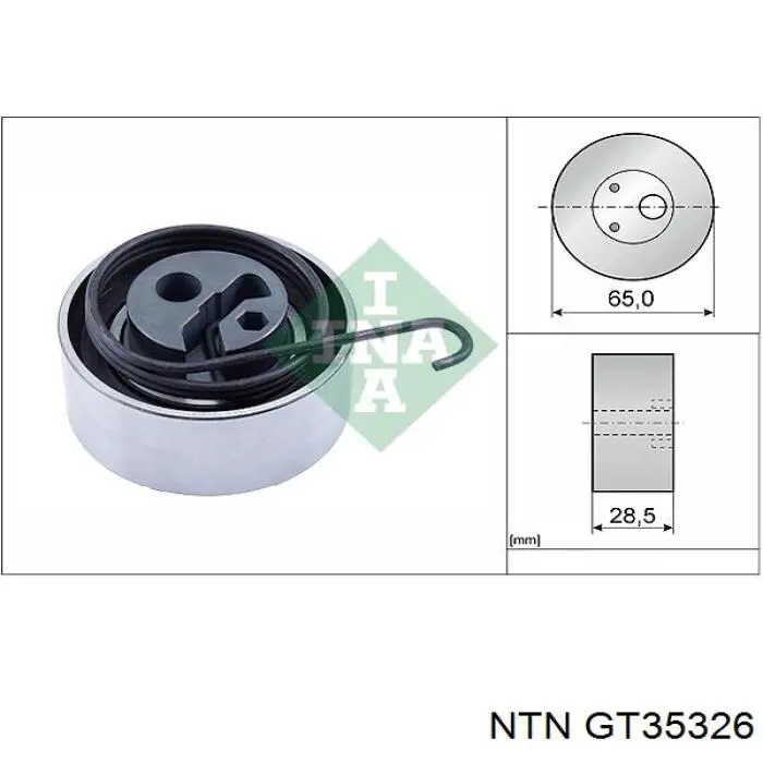 GT353.26 NTN rolka napinacza paska rozrządu