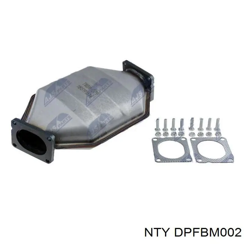 Filtr cząstek stałych układu wydechowego BMW 18307812281 cena, od 399,10 USD