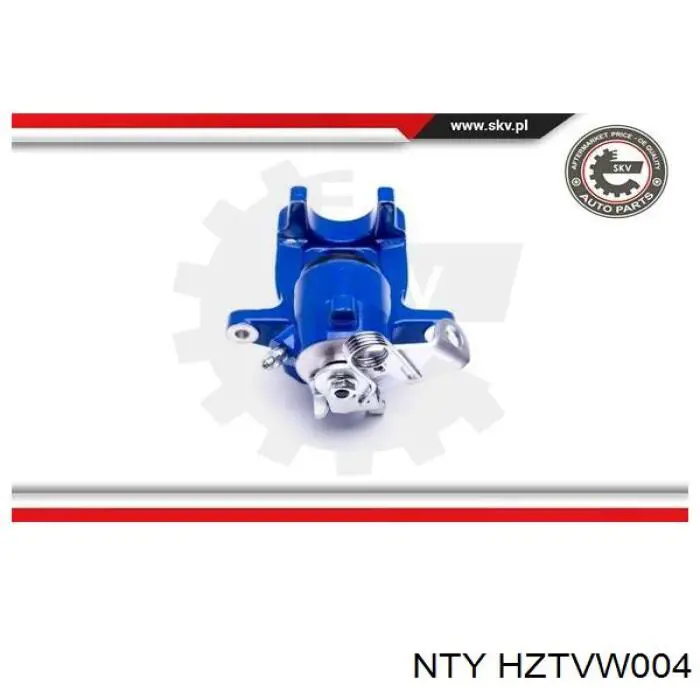 Zacisk hamulcowy tylny lewy NTY HZTVW004 cena, od 53,88 USD