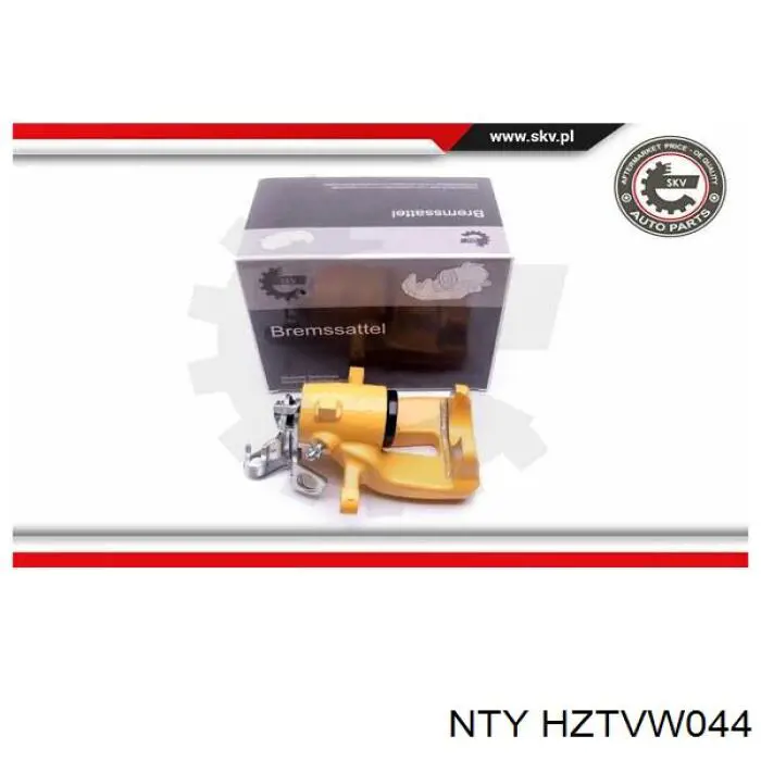 Zacisk hamulcowy tylny lewy NTY HZTVW044 cena, od 73,11 USD