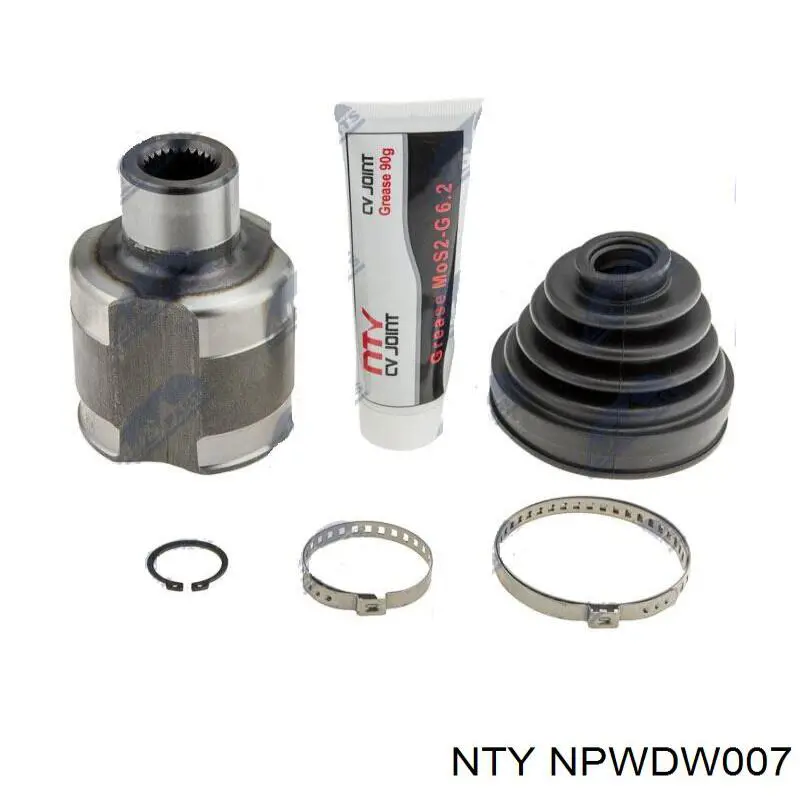 Przegub homokinetyczny wewnętrzny przedni prawy NTY NPWDW007 cena, od 57,46 USD