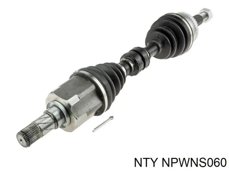 Półoś napędowa przednia lewa NTY NPWNS060 cena, od 134,32 USD