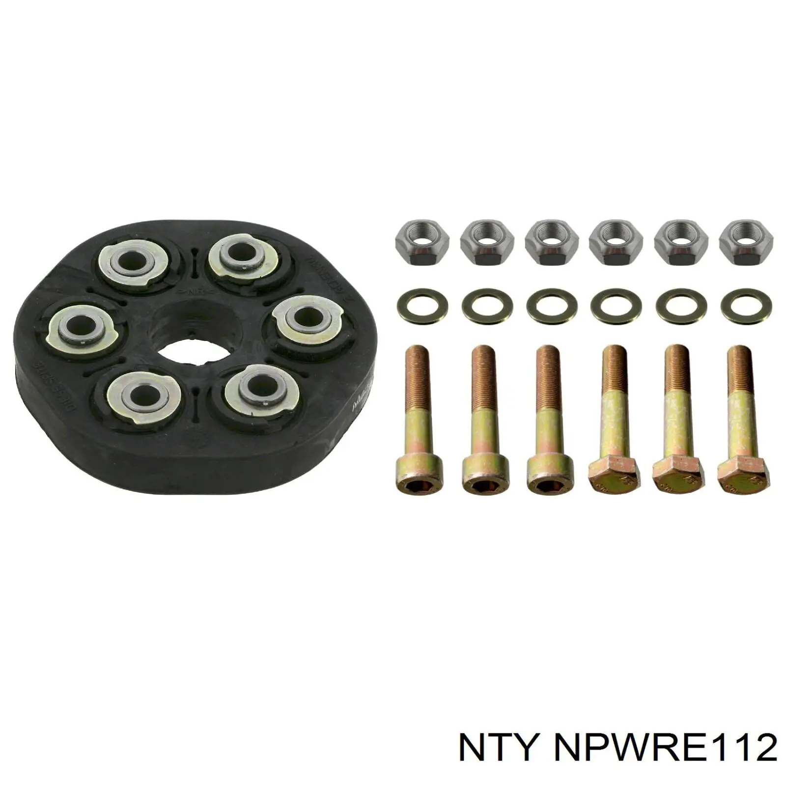 NPWRE112 NTY Przegub elastyczny (wg kodów 124 411 00 15, 03918)