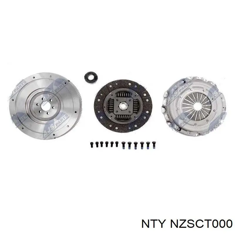 Zestaw sprzęgła (3 części) National CK10063S cena, od 92,86 USD