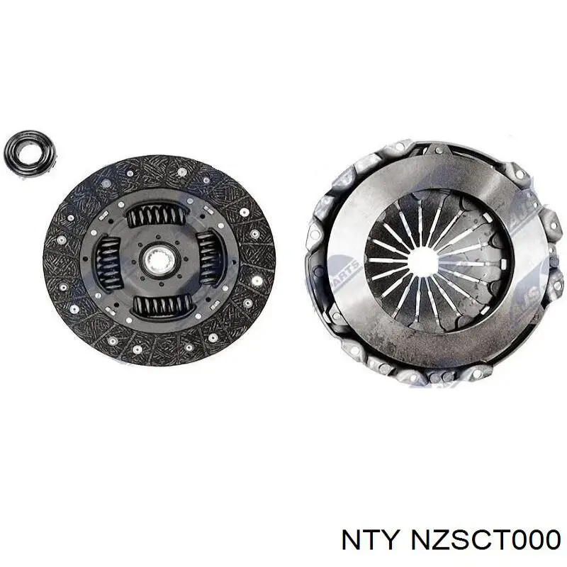 Zestaw sprzęgła (3 części) CK10063S National