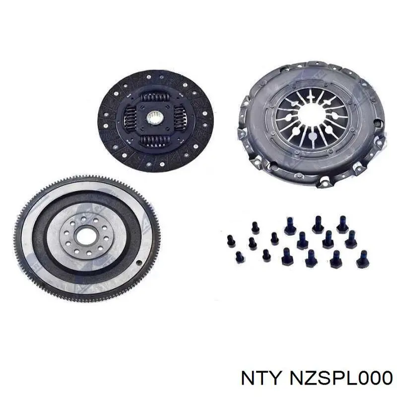 Zestaw sprzęgła (3 części) NTY NZSPL000 cena, od 344,04 USD