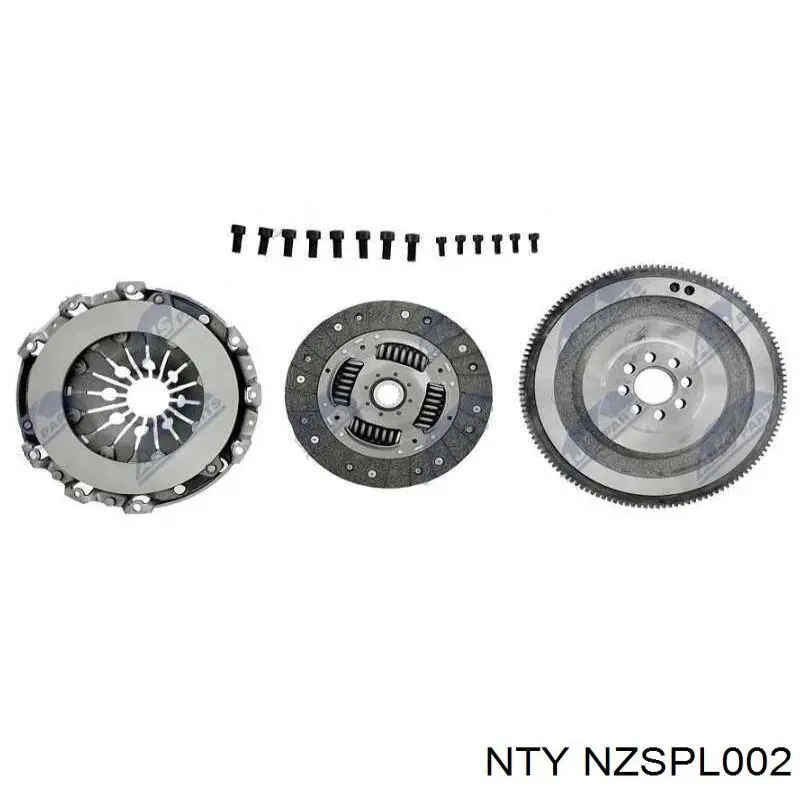 Zestaw sprzęgła (3 części) NTY NZSPL002 cena, od 303,65 USD