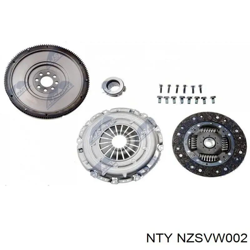 Zestaw sprzęgła (3 części) NTY NZSVW002 cena, od 372,85 USD