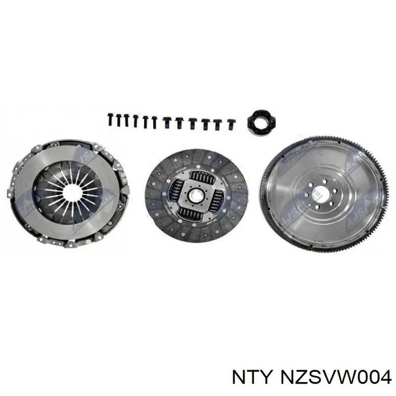 Zestaw sprzęgła (3 części) NTY NZSVW004 cena, od 256,83 USD