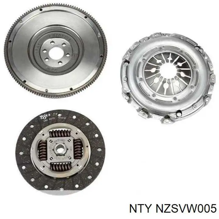 Zestaw sprzęgła (3 części) NTY NZSVW005 cena, od 174,47 USD