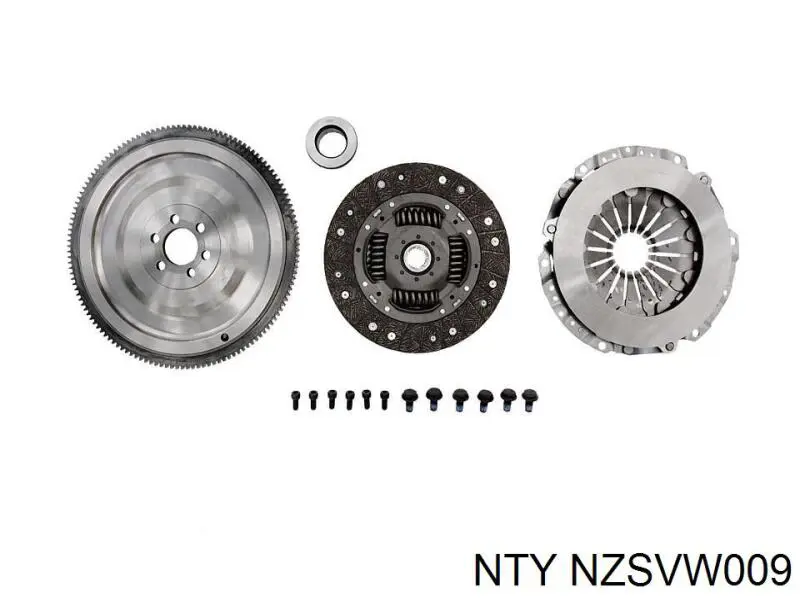 Zestaw sprzęgła (3 części) NTY NZSVW009 cena, od 136,18 USD