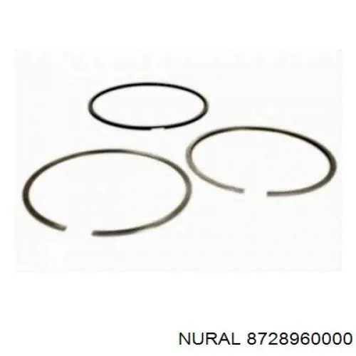 Tłok, komplet do jednego cylindru, STD do Mercedes Benz Truck TRUCK ACTROS  