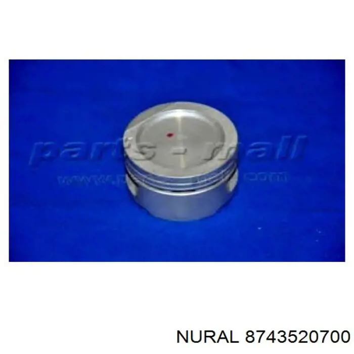Tłok, komplet na 1 cylinder, 2. naprawa (+0,50) Nural 8743520700 cena, od 114,90 USD