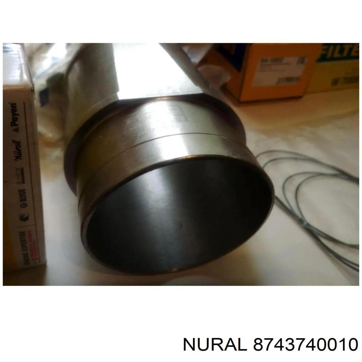 8743740010 Nural Tłok, komplet do jednego cylindru, STD