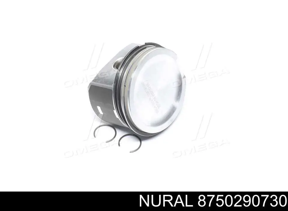 87-502907-30 Nural tłok, komplet na 1 cylinder, 2. naprawa (+0,50)