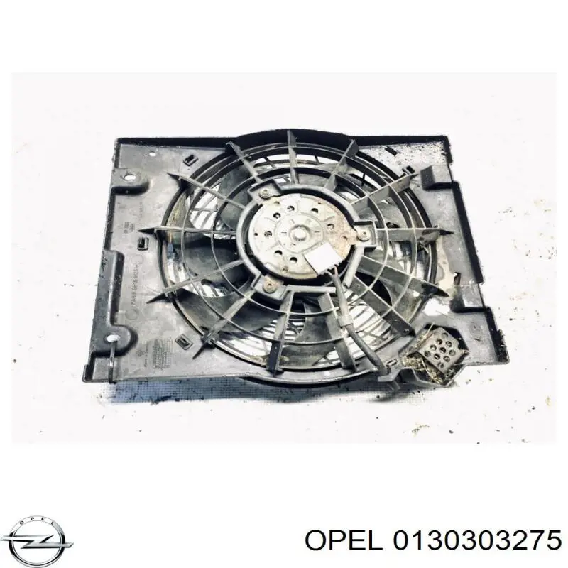 Wentylator elektryczny układu chłodzenia kompletny (silnik+wirnik) 9132916 Opel