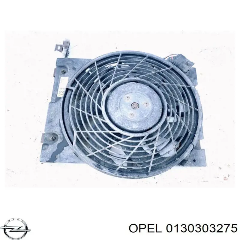 Wentylator elektryczny układu chłodzenia kompletny (silnik+wirnik) 9132916 Opel