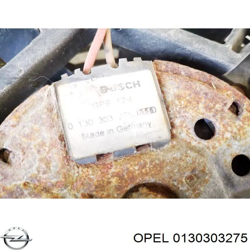 Wentylator elektryczny układu chłodzenia kompletny (silnik+wirnik) Opel 9132916