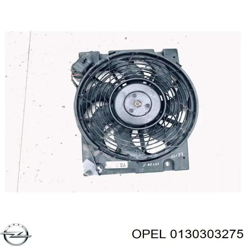 Do koszyka 9132916 Opel Wentylator elektryczny układu chłodzenia kompletny (silnik+wirnik)