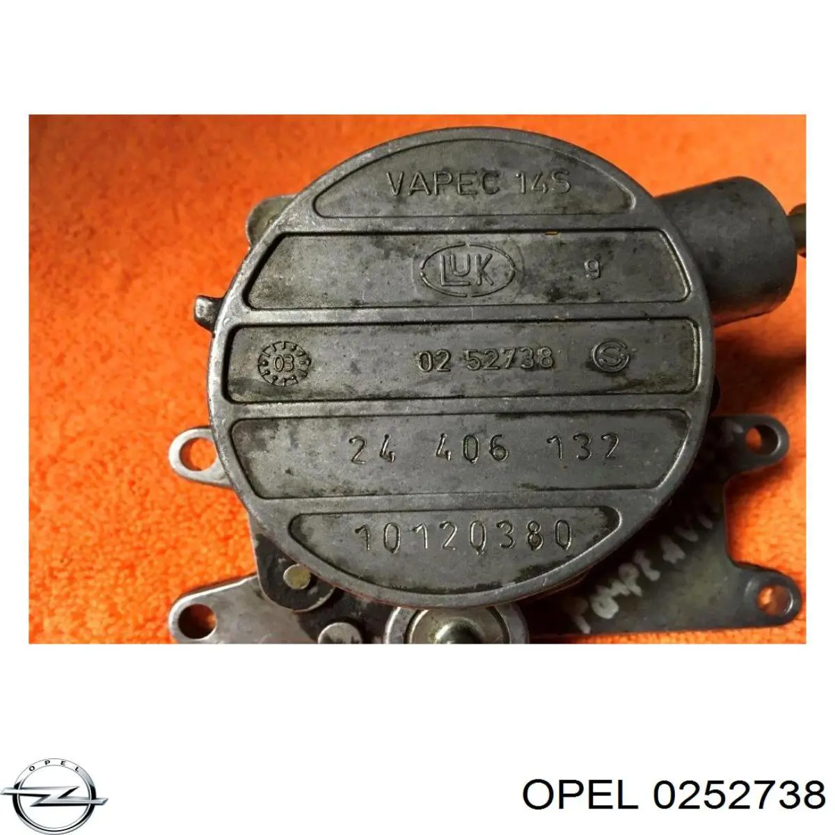 0252738 Opel Pompa podciśnienia