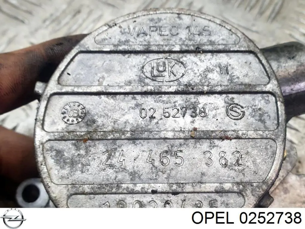 Pompa podciśnienia 0252738 Opel