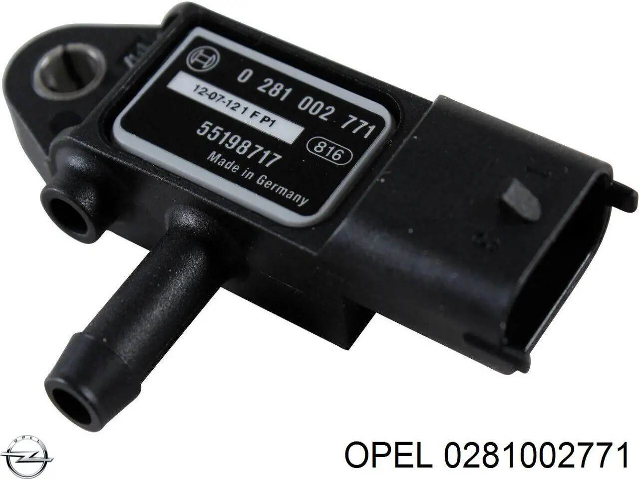 Czujnik ciśnienia spalin Opel 0281002771 cena, od 39,29 USD