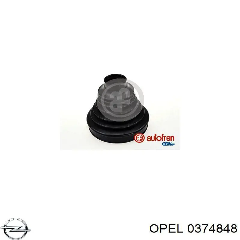 0374848 Opel Przegub homokinetyczny wewnętrzny przedni lewy