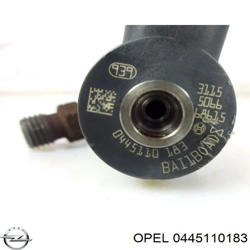Wtryskiwacz paliwa Opel 93184178 cena, od 71,51 USD
