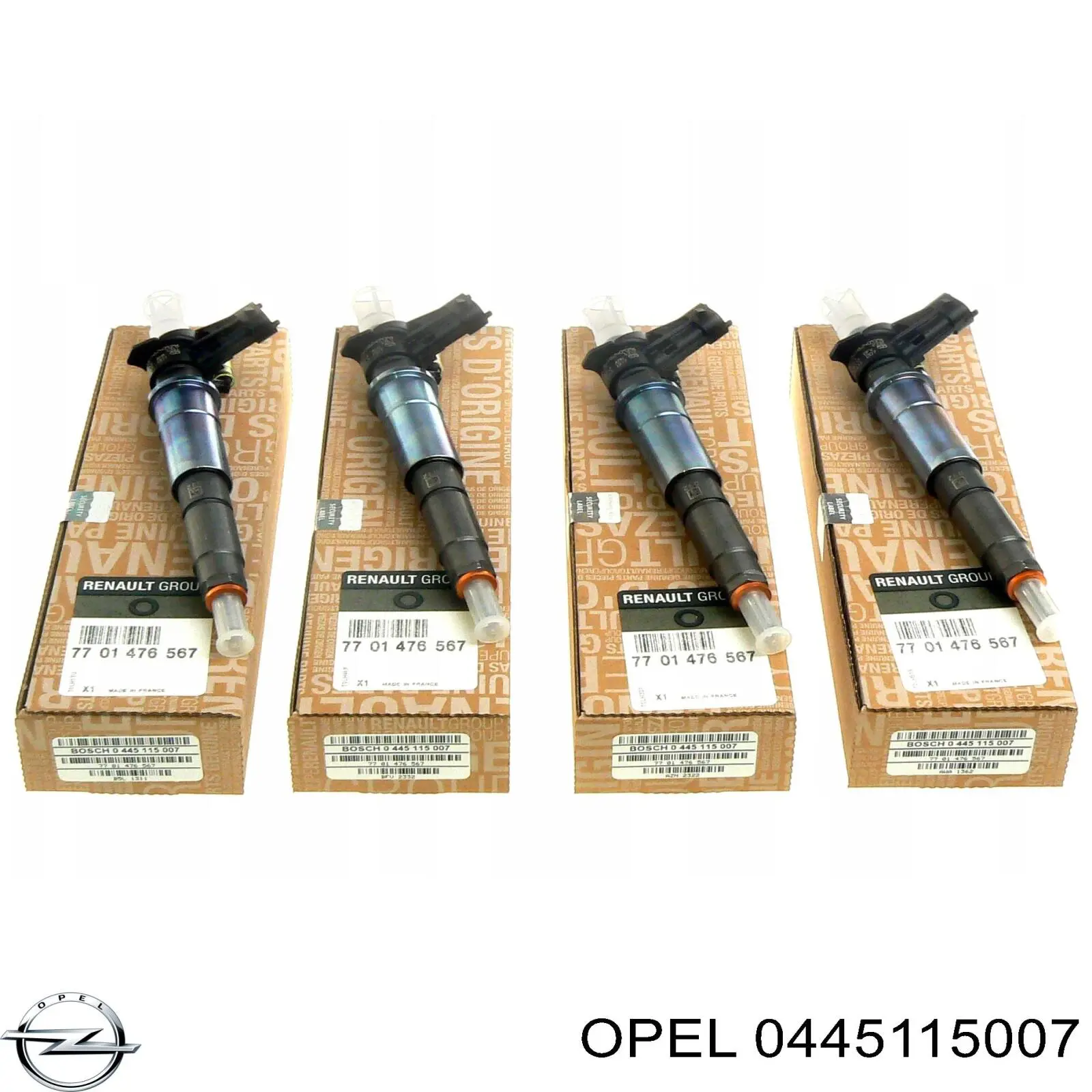 0445115007 BMW Wtryskiwacz paliwa