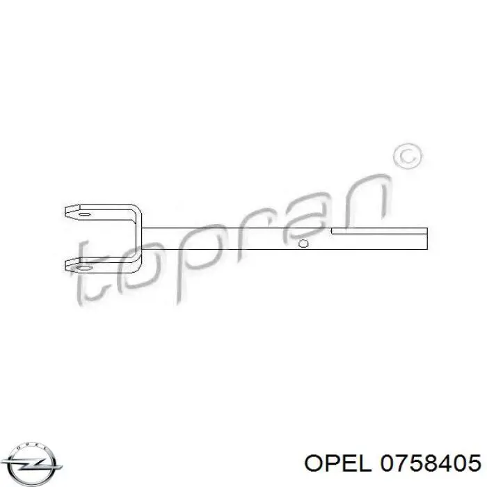 Wybierak biegów=dźwignia zmiany biegów Opel 0758405 cena, od 5,57 USD