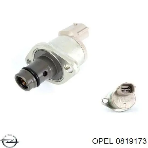 0819173 Opel Zawór regulacji ciśnienia (zawór redukcyjny pompy wtryskowej) System Common-Rail