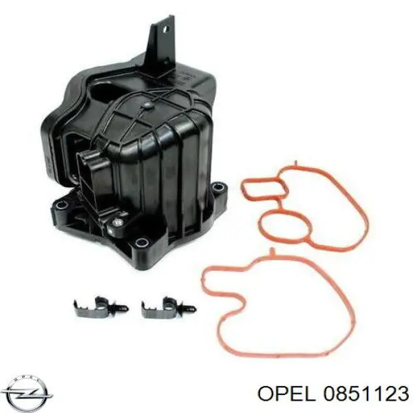 0851123 Opel Chłodnica układu recyrkulacji spalin EGR